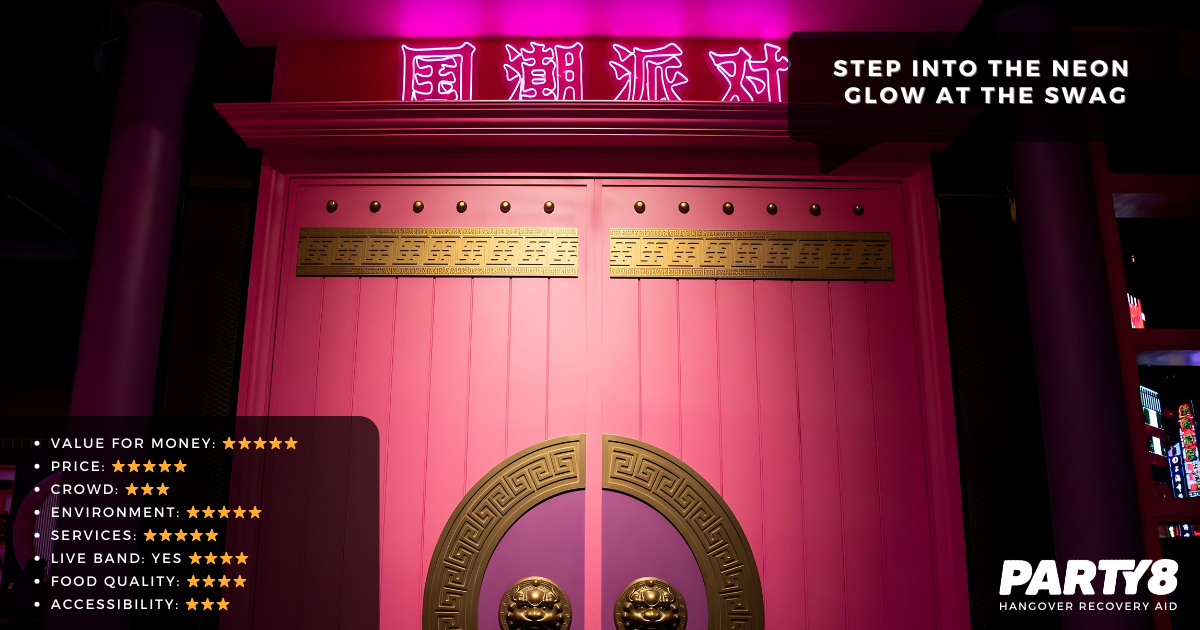 Step Into the Neon Glow at The Swag