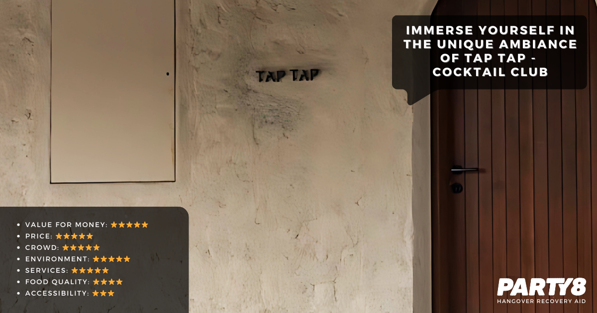 Immerse Yourself in the Unique Ambiance of TAP TAP