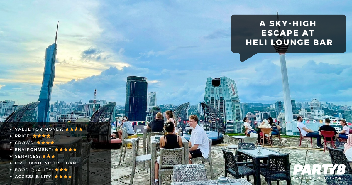 A Sky-High Escape at Heli Lounge Bar