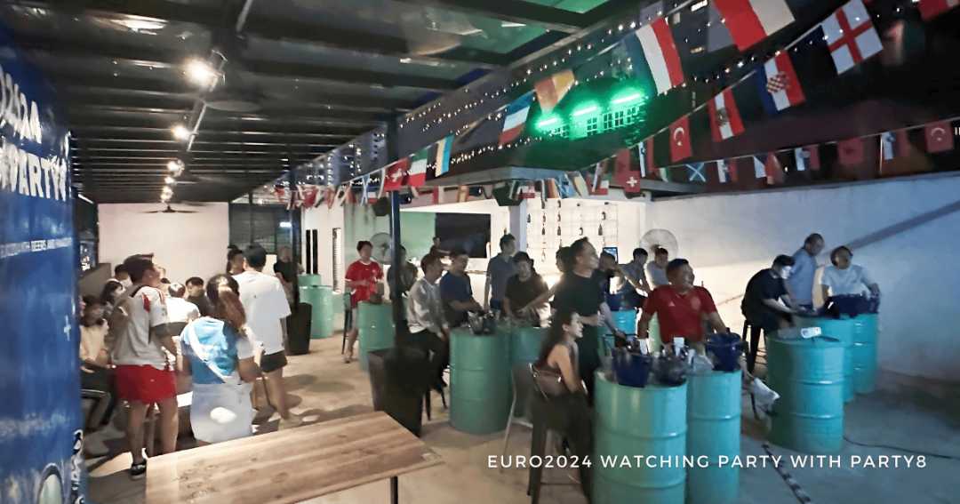 euro2024 watching party with party8