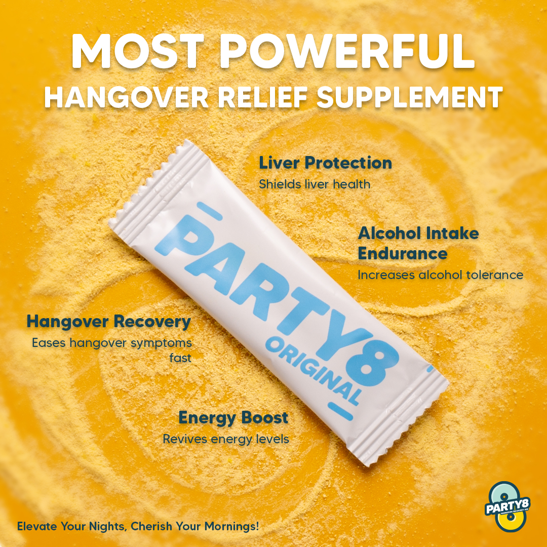 Buy Party8 Now: Your Solution to Hangovers